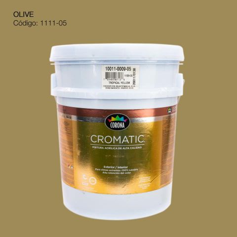 PINTURA ACRILICA CUBETA OLIVE