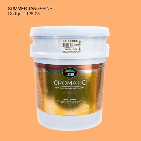 PINTURA ACRILICA CUBETA  SUMMER TANGERINE