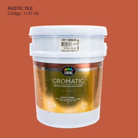 PINTURA ACRILICA CUBETA RUSTIC TILE