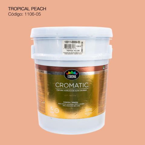 PINTURA ACRILICA CUBETA TROPICAL PEACH