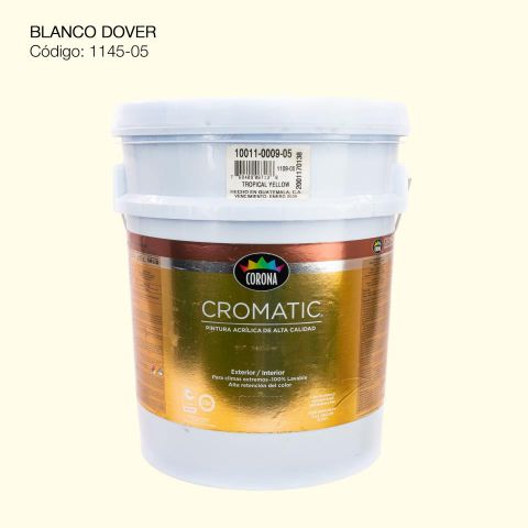 PINTURA ACRILICA CUBETA BLANCO DOVER