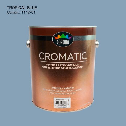 PINTURA ACRILICA GALON TROPICAL BLUE