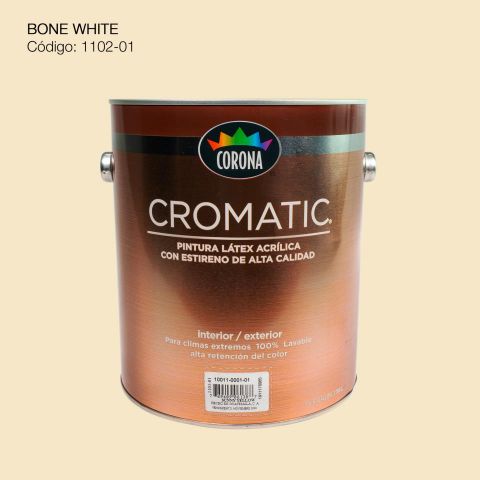 PINTURA ACRILICA GALON BONE WHITE