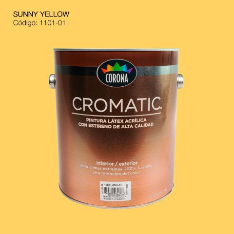 PINTURA ACRILICA GALON SUNNY YELLOW