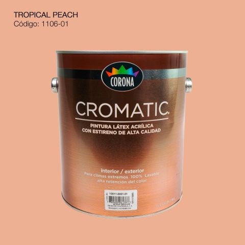 PINTURA ACRILICA GALON TROPICAL PEACH