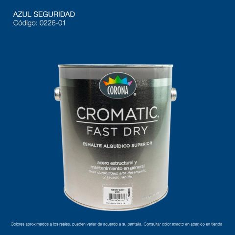 PINTURA FAST DRY GALON AZUL SEGURIDAD