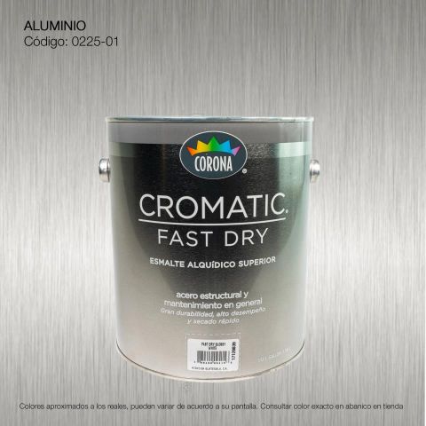 PINTURA FAST DRY GALON ALUMINIO