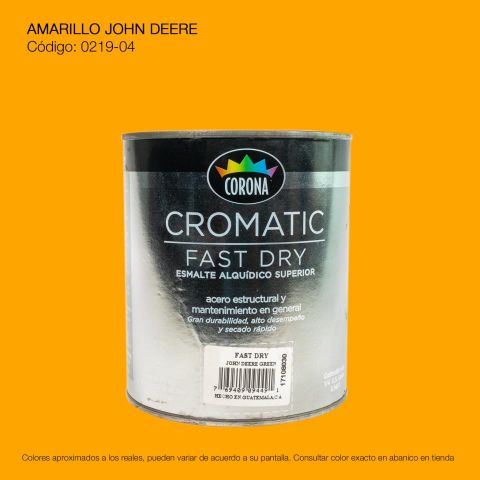 PINTURA FAST DRY  1/4 AMARILLO JOHN DEER  