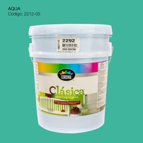 PINTURA ACRILICA LATEX CUBETA AQUA