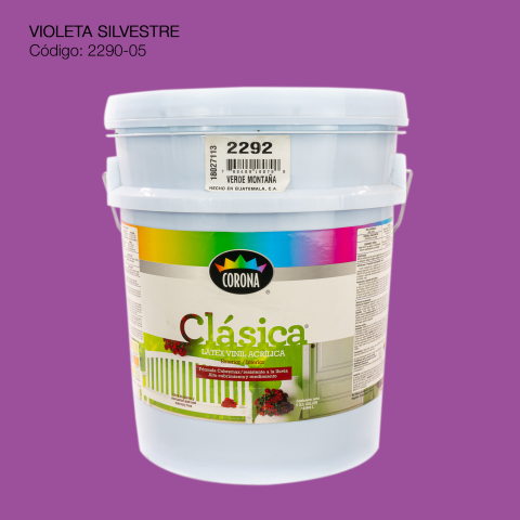 PINTURA ACRILICA LATEX CUBETA VIOLETA SILVESTRE