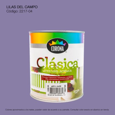 PINTURA ACRILICA LATEX 1/4  LILA