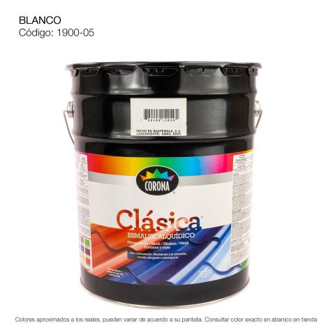 PINTURA ESMALTE CUBETA BLANCO