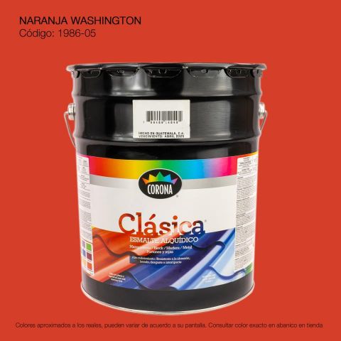 PINTURA ESMALTE CUBETA NARANJA