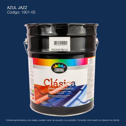 PINTURA ESMALTE CUBETA AZUL JAZZ