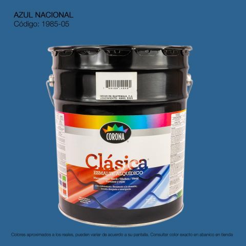 PINTURA ESMALTE CUBETA AZUL NACIONAL