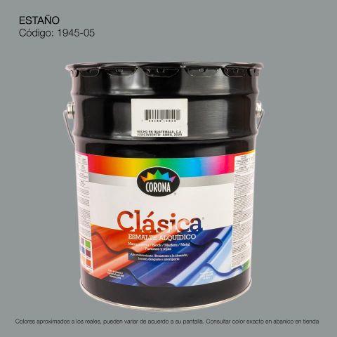 PINTURA ESMALTE CUBETA ESTAÑO