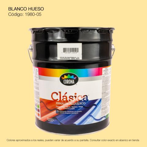 PINTURA ESMALTE CUBETA BLANCO HUESO