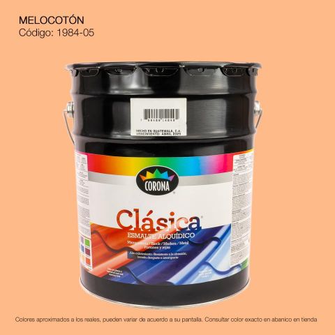 PINTURA ESMALTE CUBETA MELOCOTON