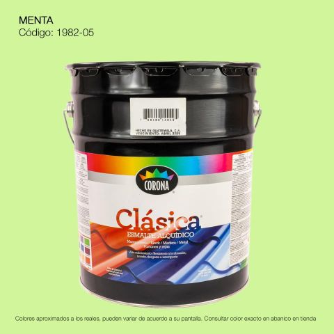 PINTURA ESMALTE CUBETA MENTA