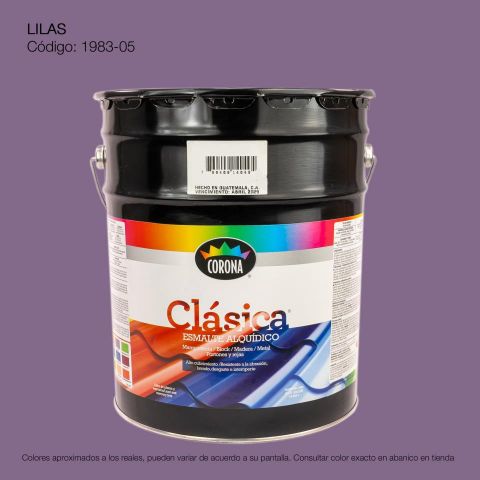 PINTURA ESMALTE CUBETA LILA