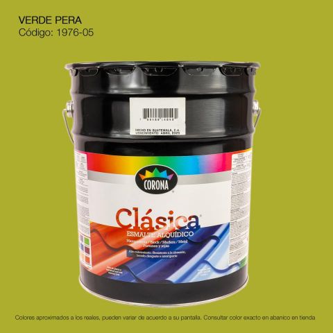 PINTURA ESMALTE CUBETA VERDE PERA