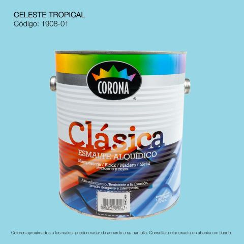 PINTURA ESMALTE GALON CELESTE TROPICAL