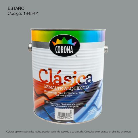 PINTURA ESMALTE GALON ESTAÑO