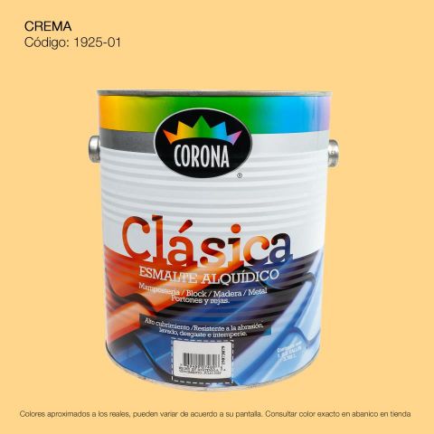 PINTURA ESMALTE GALON CREMA