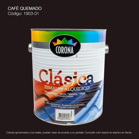 PINTURA ESMALTE GALON CAFE QUEMADO