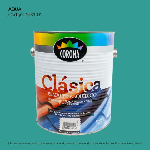 PINTURA ESMALTE GALON AQUA