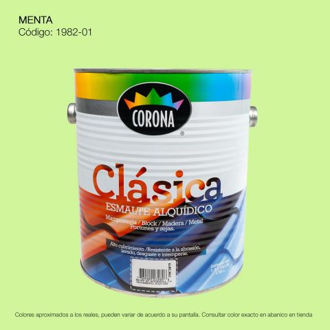 PINTURA ESMALTE GALON MENTA