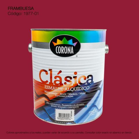 PINTURA ESMALTE GALON FRAMBUESA