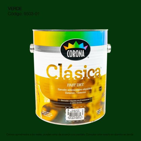 PINTURA ANTIC. CLASICA FAST DRY GALON VERDE