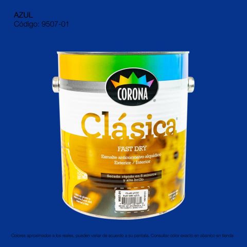 PINTURA ANTIC. CLASICA FAST DRY GALON AZUL