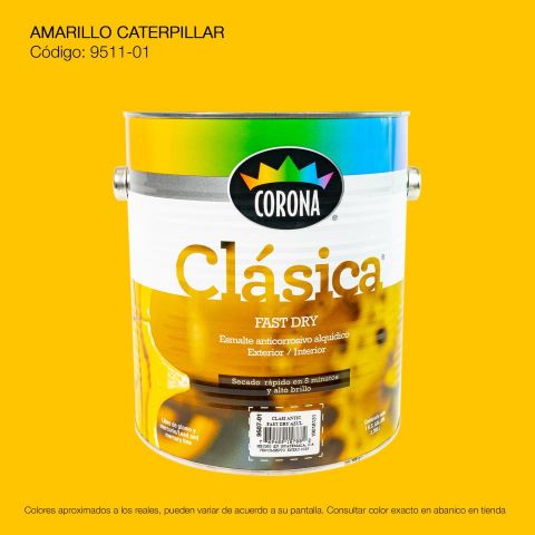 PINTURA ANTIC. CLASICA FAST DRY GALON AMARILLO CAT