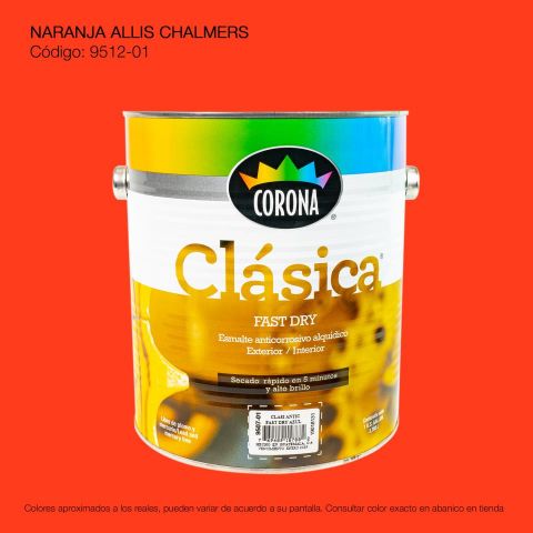 PINTURA ANTIC. CLASICA FAST DRY GALON NARANJA ALLI