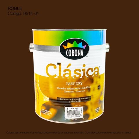 PINTURA ANTIC. CLASICA FAST DRY GALON ROBLE