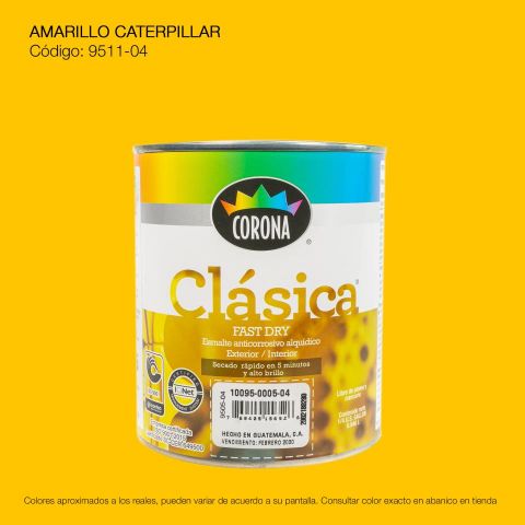 PINTURA ANTIC. CLASICA FAST DRY 1/4 AMARILLO CATER