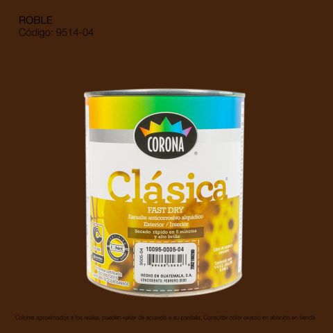 PINTURA ANTIC. CLASICA FAST DRY 1/4 ROBLE