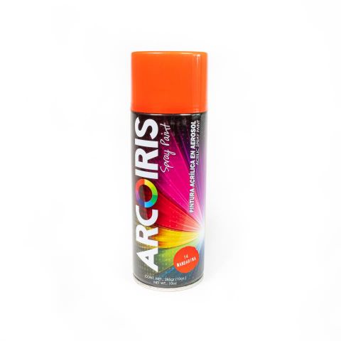 PINTURA SPRAY DELTA MANDARINA