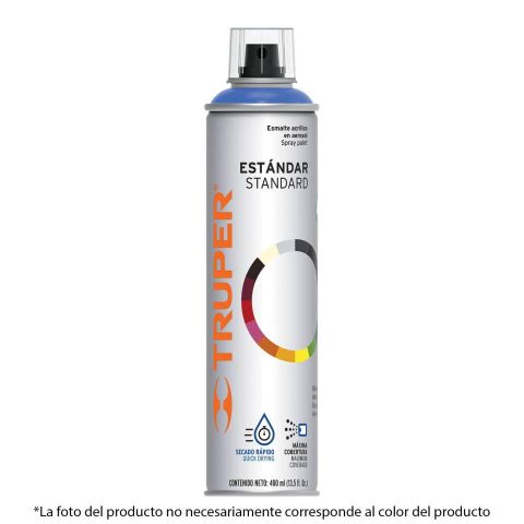 PINTURA SPRAY TRUPER NEGRO BRILLANTE 