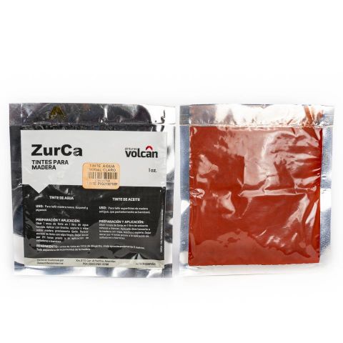 TINTE EN POLVO B/AGUA EL VOLCAN 1 OZ. NOGAL CLARO 