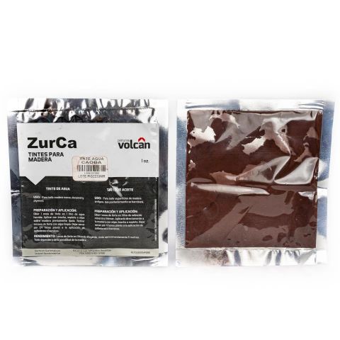TINTE EN POLVO B/AGUA EL VOLCAN 1 OZ. CAOBA