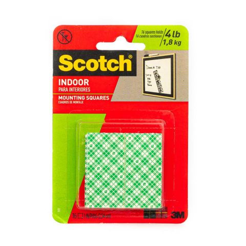 CINTA DOBLE CONTACTO SCOTCH (CUADRITOS)