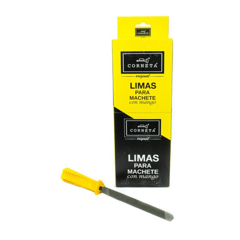 Lima afilado triangular para machetes