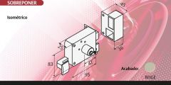 CHAPA PHILLIPS 715CL-D  DERECHA  