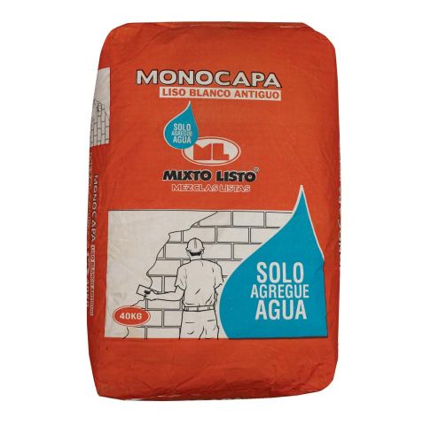 MONOCAPA BLANCO 40 KG FINO