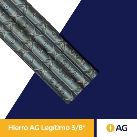 HIERRO AG CORRUG #3  G40 LEGITIMO 3/8