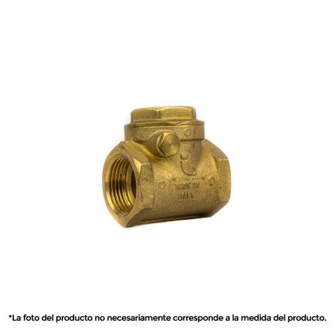 CHEQUE HORIZONTAL BRONCE USA-K 1-1/2