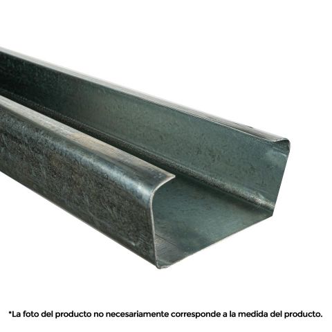 COSTANERA GALVANIZADA COMERCIAL 6 X 2